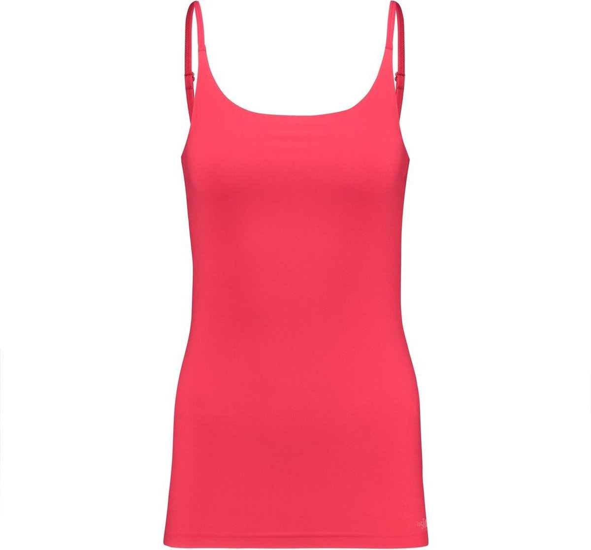 LaSlip - Basic - Spaghetti Shirt - Rood-L