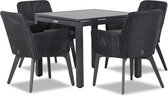 4 Seasons Outdoor Lisboa/Concept 90 cm dining tuinset 5-delig