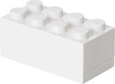 Set van 4 - Opbergbox Mini 8, Wit - LEGO
