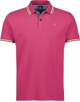 Lerros Korte mouw Polo shirt - 2043209 854 WILD FUCHSIA (Maat: M)