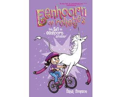 foto van Evi en eenhoorn 2 - Eenhoorn op rolletjes