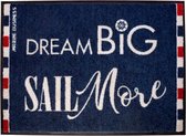 Marine Business nautische blauwe Deurmat Big Dream 70 x 50 cm