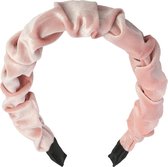 Dameshaarband - Velvet haarband - Diadeem - Roze - Velvet - Fluweel - Hoofdband - Haaraccessoire -Stylefever