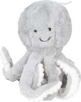 Decoratie Inktvis | 30 cm | Grijs | Polyester | Octopus | Clayre & Eef | TW0512