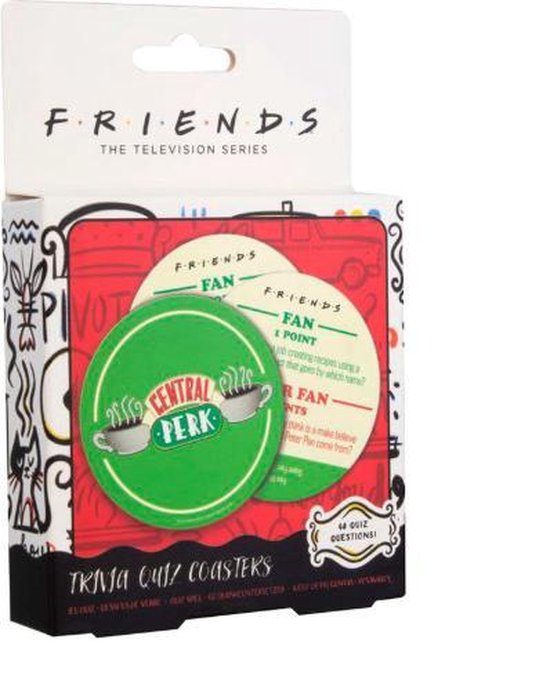 Friends - Central Perk Quiz Onderzetters