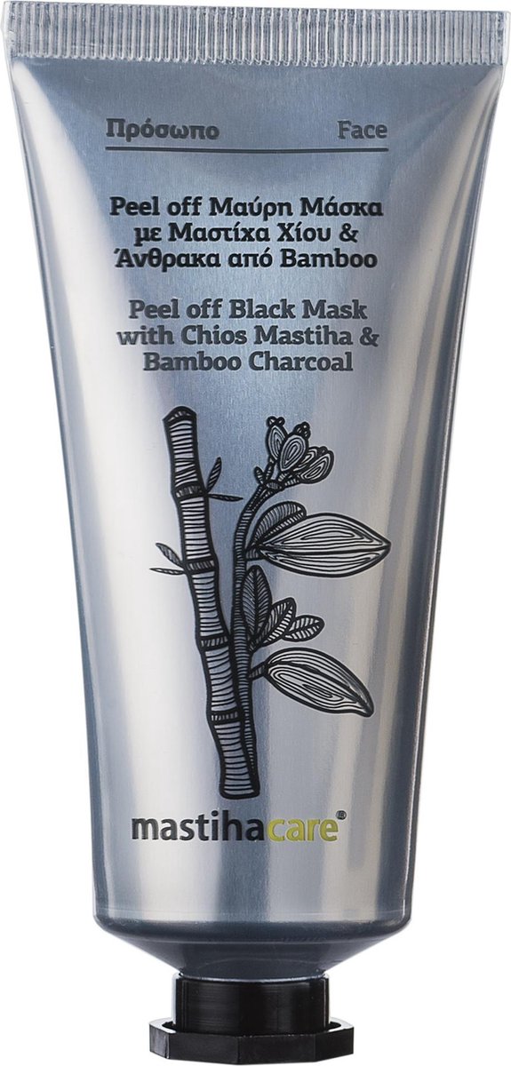 Mastiha Care Peel off zwart masker met mastiek, bamboo en charcoal