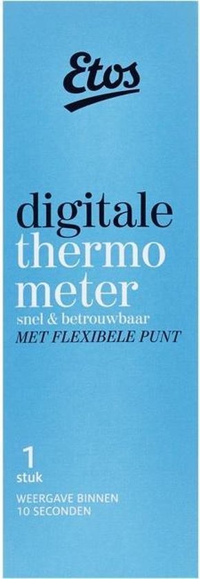 Dicteren Zoeken totaal Etos - Digitale thermometer lichaam - flexibele punt | bol.com