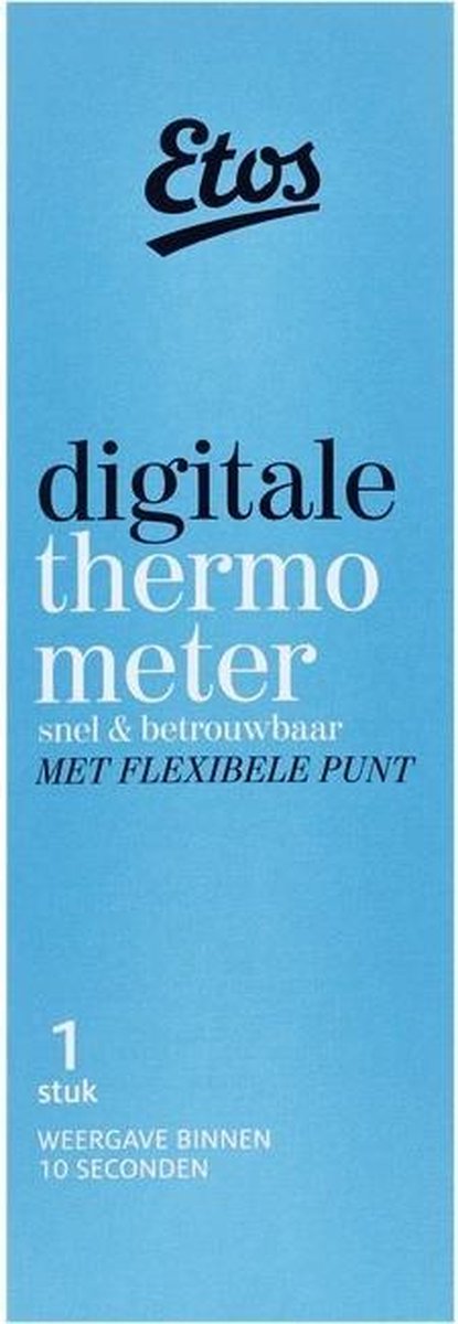 Etos - Digitale thermometer lichaam - flexibele punt | bol.com