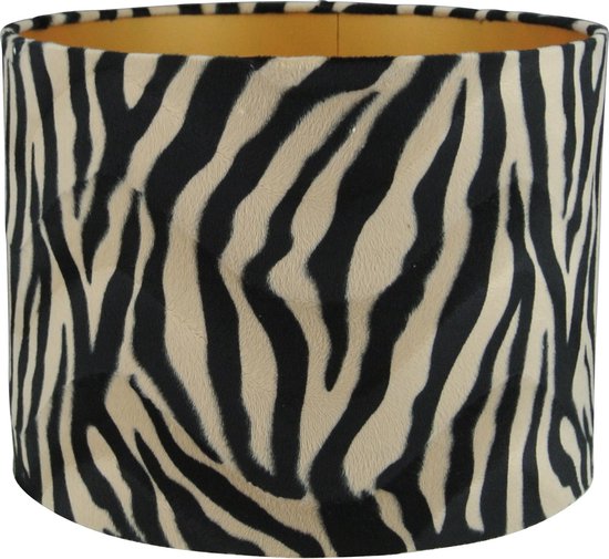 Foto: Lampenkap cilinder savanna velours 40x40x25cm