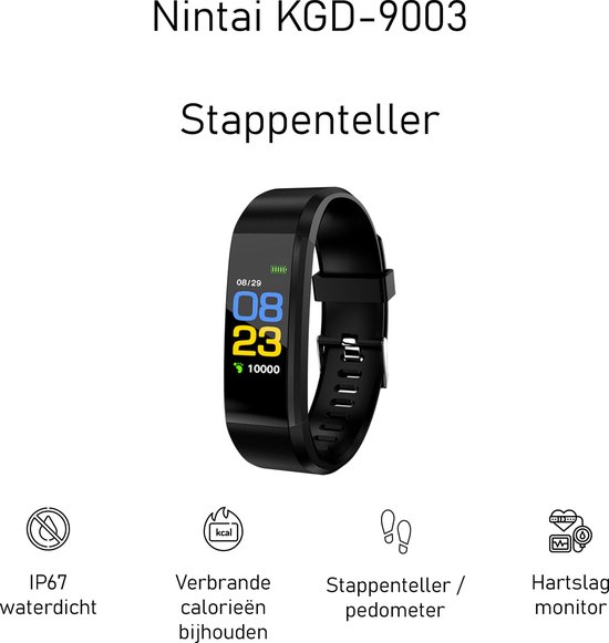 Stappenteller Activity Tracker Stappenteller Horloge