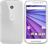 CoolSkin3T TPU Case voor de Motorola Moto G Transparant Wit