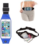 Hoes Sport Buik Universeel 5.5'' Blauw