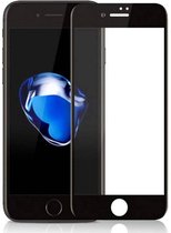 Screenprotector Tempered Glass 2.5D Apple iPhone 8 Plus/7 Plus Transparant Zwart