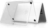 Ultra Thin Hard Case Cover Anti-scratch voor Apple MacBook Air 13 inch (Model: A1932) - White Frosted