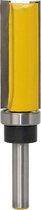 DW4Trading® Hout kantenfrees met boven geleider 19.05x50.8mm schacht 8mm