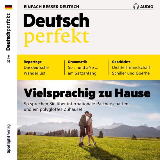 Deutsch lernen Audio - Vielsprachig zu Hause - cover