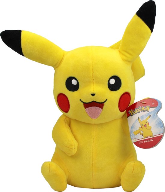 Peluche Pokémon - Pikachu 30 cm | bol.com