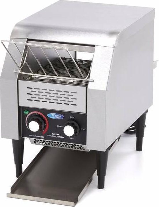 CombiSteel Broodrooster | RVS | Voor 6 Sneden | 2.5kW | 420x260x220(h