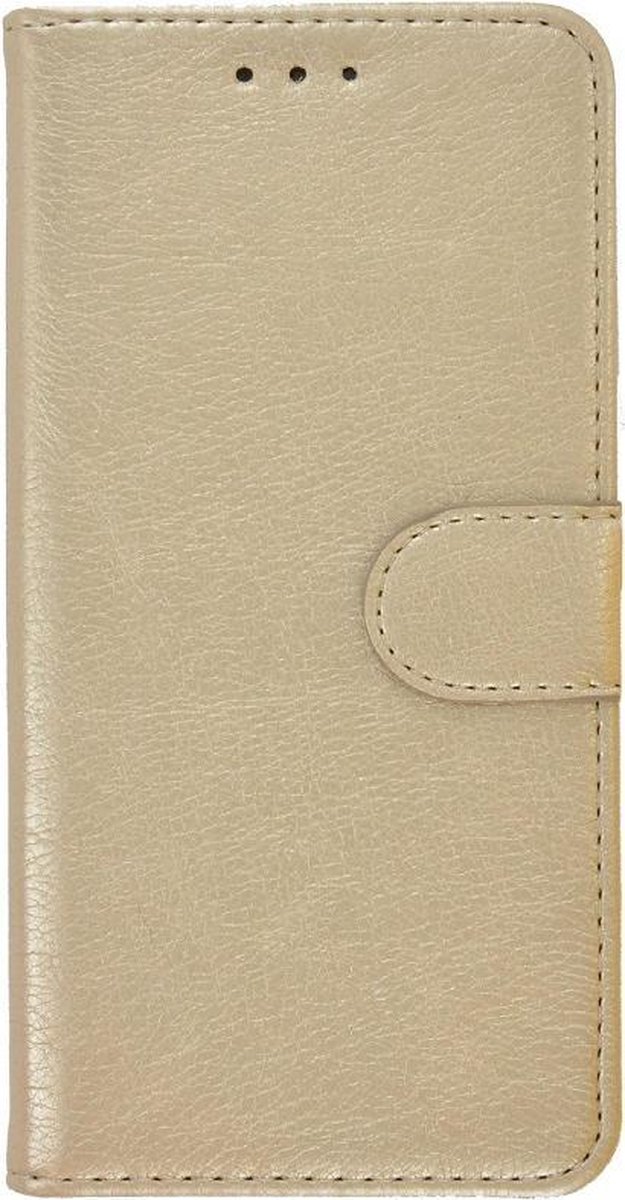 Samsung Galaxy A71 / A71s Hoesje - Wallet Book Case hoesje Goud cover