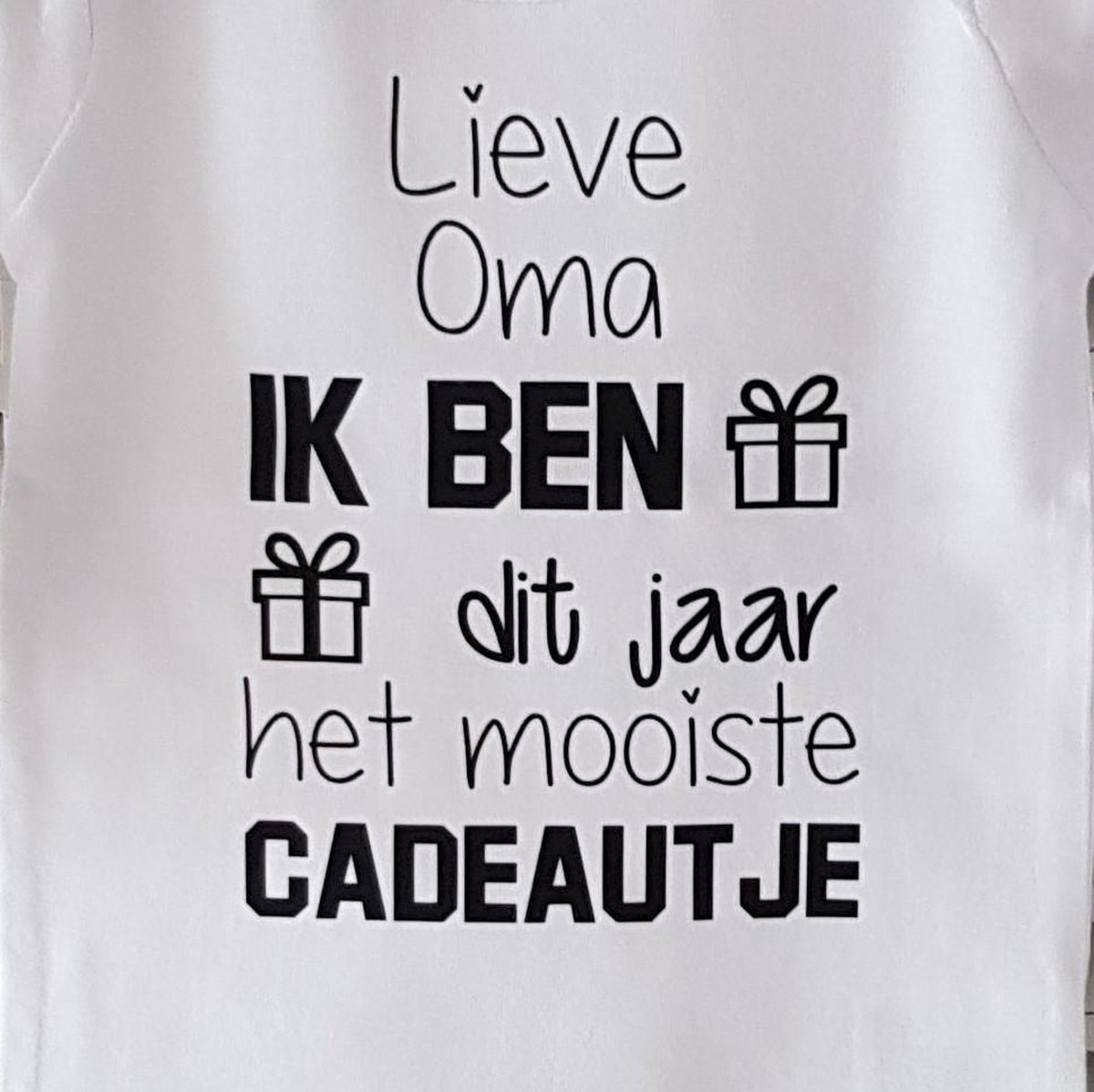 Goedkoopste Set van 2 Baby slabbetje cadeau tekst | Lieve oma aankondiging bekendmaking zwangerschap cadeau voor de liefste aanstaande je wordt zwangerschapsaankondiging bekendmaken eerste moederdag
