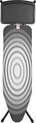 Brabantia Strijkplank B - met Stoomunithouder - 124 x 38 cm - Titan Oval