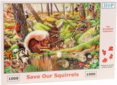 Save our Squirrels Puzzel 1000 Stukjes