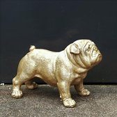 Engelse Bulldog Antiek Goud