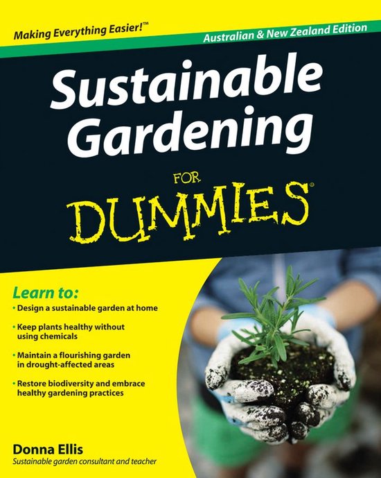 Sustainable Gardening For Dummies - cover