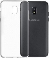 FONU Siliconen Backcase Hoesje Samsung Galaxy J7 (2017) - Transparant