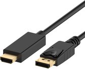 Ewent EC1430 video kabel adapter 1 m DisplayPort HDMI Type A (Standaard) Zwart