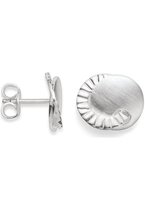 Bastian Inverun - Dames - 925/- Oorknopjes -  gematteerd - 25780