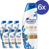 Head&Shoulders Supreme Hydratatie Anti-roos  - Voordeelverpakking 6x250ml - Shampoo