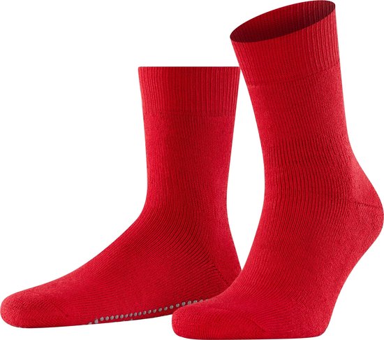 FALKE heren Cosyshoe M Hp wol Noppen op de zool Stopper sokken, Rood Fire 8150, 41/42 EU