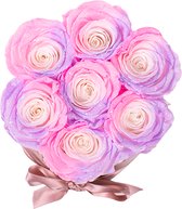 Flower box Sweet 16 glitter roze rozen special