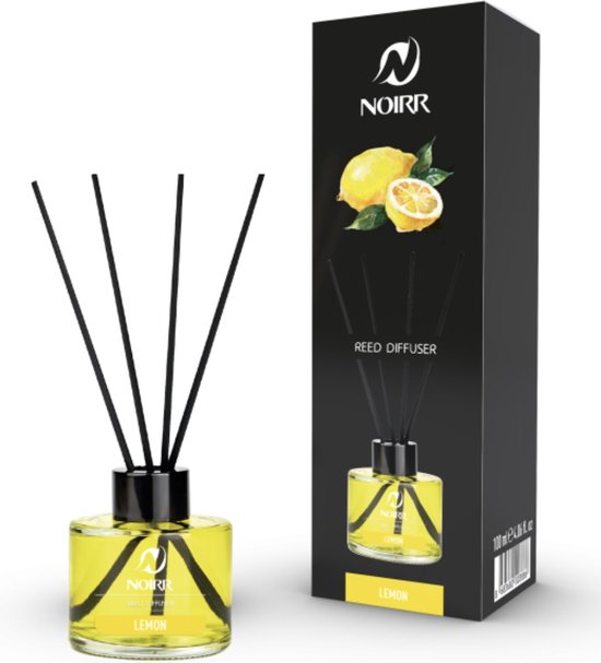 Noirr Lemon - Geurstokjes - Huisparfum