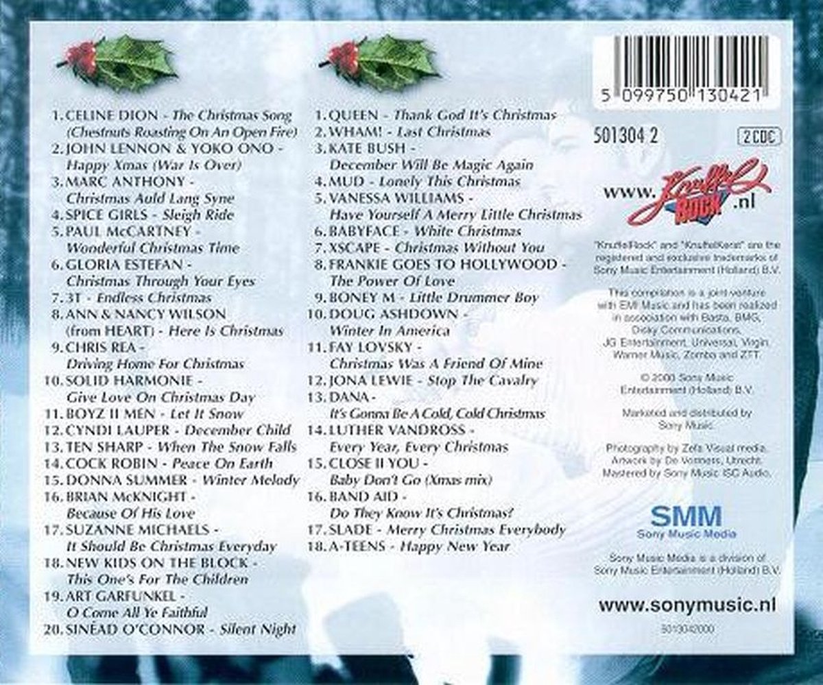 Knuffel Rock Kerst, Onbekend Muziek