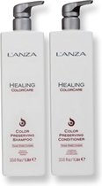 Lanza Healing Colour Care - 1000 ml - Shampoo & Lanza Healing Colour Care - 1000 ml - Conditioner