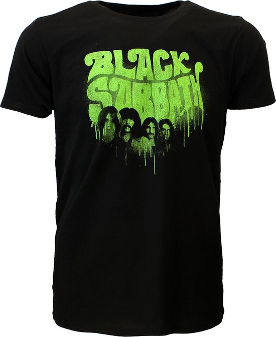 Black Sabbath Graffiti T-Shirt - Officiële Merchandise