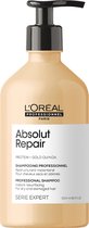 L’Oréal Professionnel Absolut Repair Shampoo – Herstelt beschadigd haar – Serie Expert – 500 ml