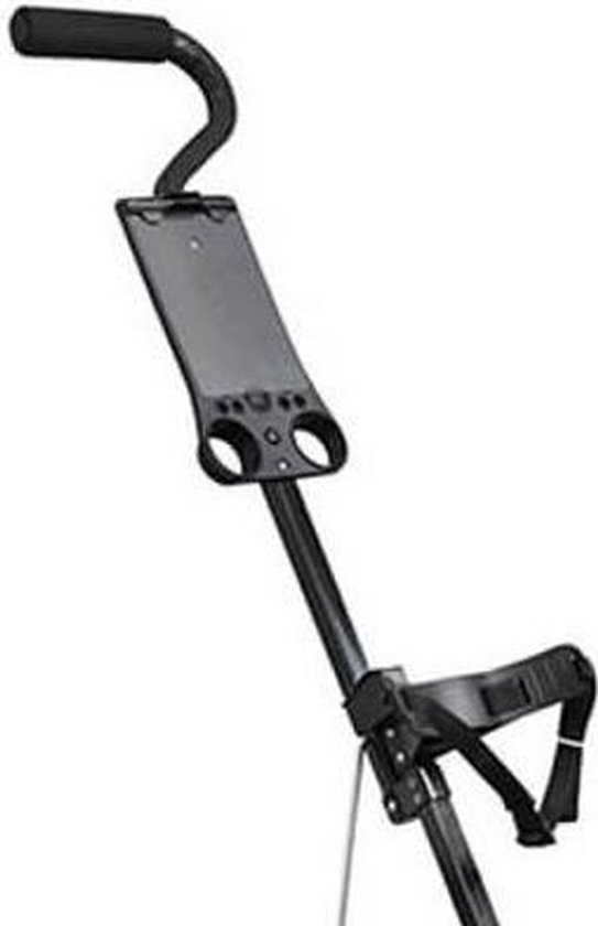 FastFold Basic Aluminium 2-wiels Golftrolley - Zwart van FastFold — afbeelding 2
