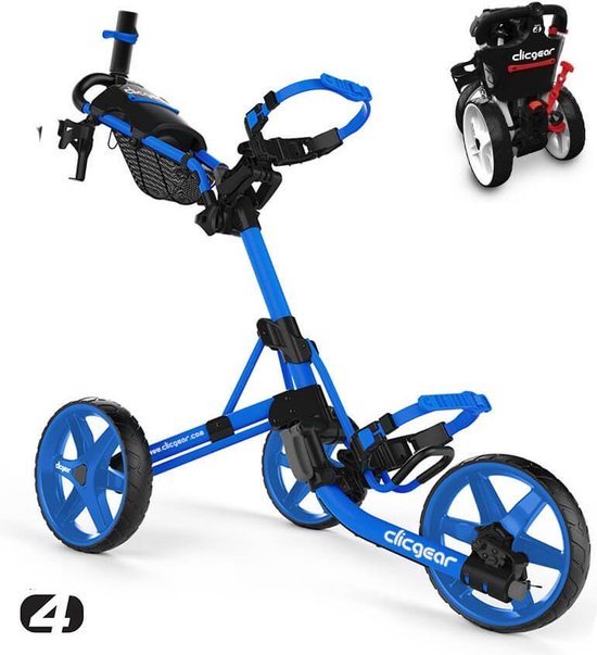 Clicgear 4.0 Golftrolley - Blauw