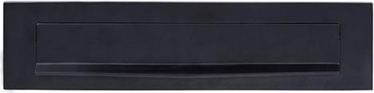 Formani Basics LB535 Massieve Briefplaat Buiten Mat Zwart