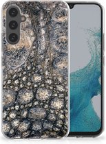 Hippe Hoesjes Geschikt voor Samsung Galaxy A34 Telefoon Hoesje Krokodillenprint