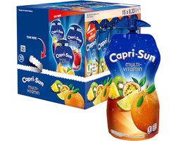 Capri-Sun Multivitamine - verfrissende drank met fruit en vitamines - 15x 330ml