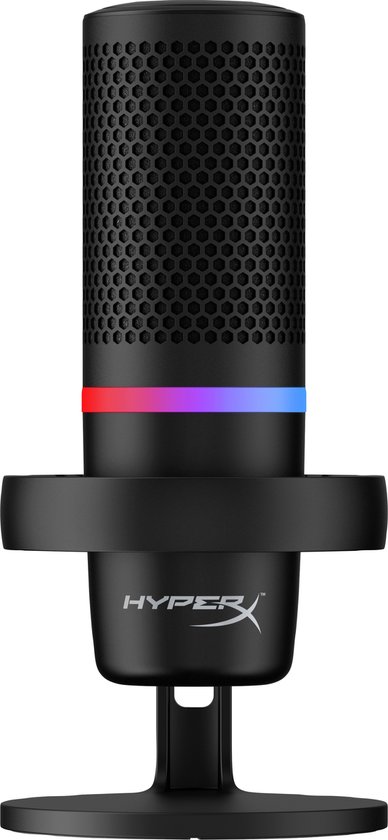 HyperX DuoCast - RGB USB Condenser Microfoon - PC, PS4, PS5 & MAC | bol.com