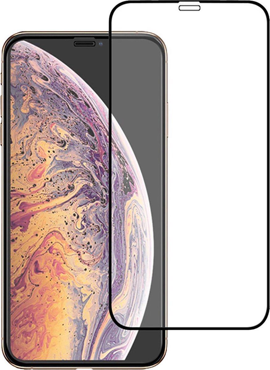 Screenprotector Iphone XS - Apple Iphone XS screenprotector - Iphone XS Tempered glass - 1 pack