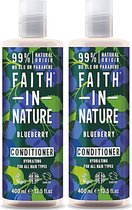 Faith in Nature - Conditioner Blueberry 400ml - 2 Pak