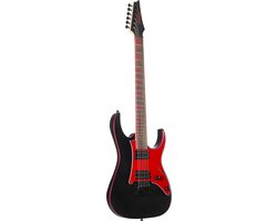 Ibanez GRG131DX-BKF - Gitaar - Elektrisch - Zwart/rood
