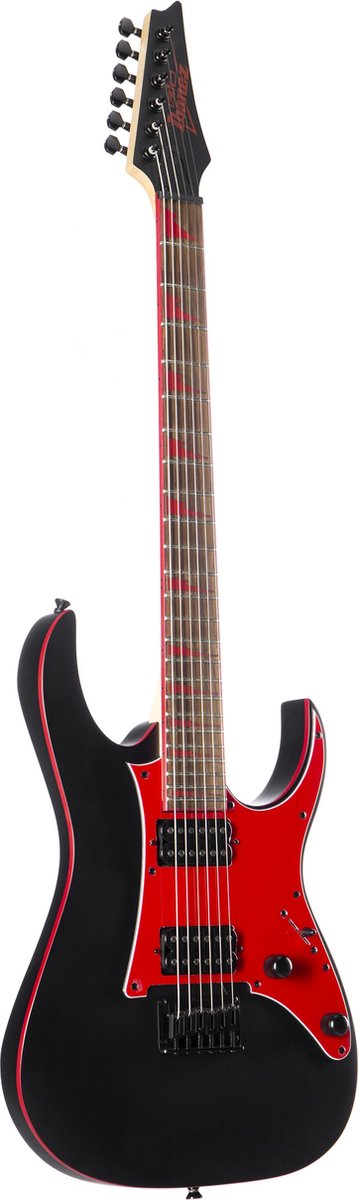 Ibanez Gio GRG131DX Black Flat elektrische gitaar