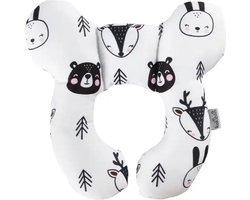 Maxi Cosi Steun / Hoofdkussen Steun voor Baby's - Reiswagen Hoofd Steun - Baby Hoofdsteun - Baby Slaapkussen Maxi Cosi - MaxiCosi Slaap Steun - Unisex - Baby Steun voor Hoofd tijdens Slapen in Auto